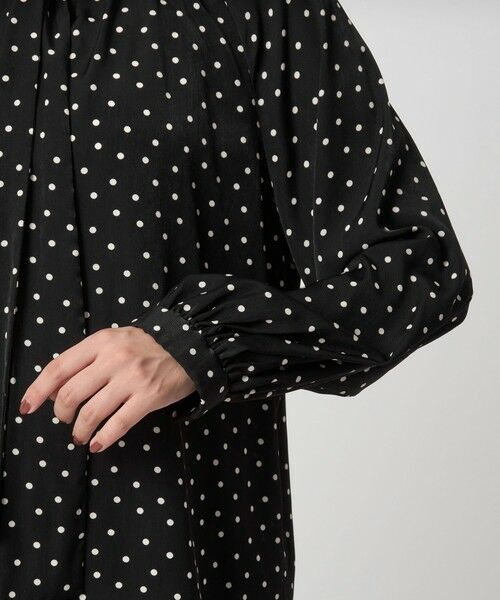 green label relaxing / グリーンレーベル リラクシング シャツ・ブラウス | 2WAY ドット ボウタイ ブラウス | 詳細10