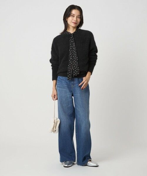 green label relaxing / グリーンレーベル リラクシング シャツ・ブラウス | 2WAY ドット ボウタイ ブラウス | 詳細4