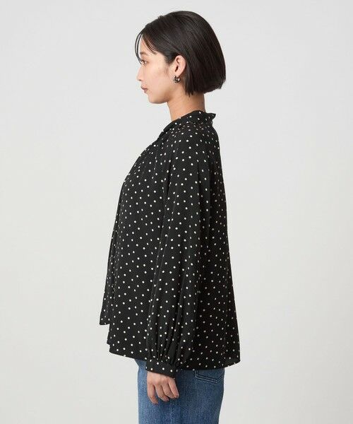 green label relaxing / グリーンレーベル リラクシング シャツ・ブラウス | 2WAY ドット ボウタイ ブラウス | 詳細7