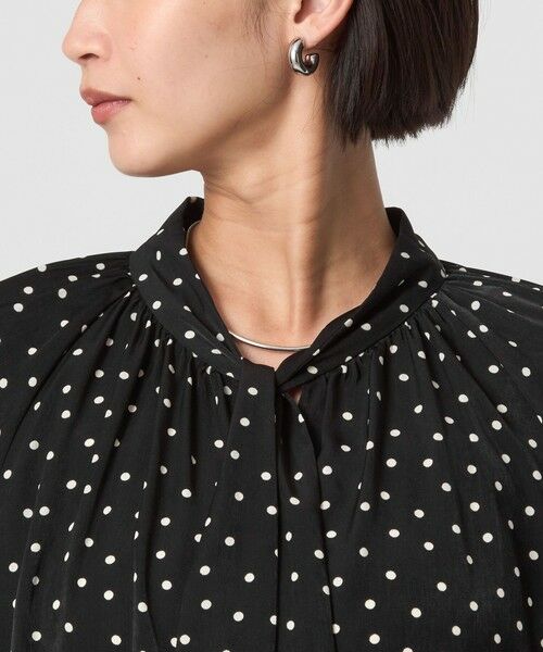 green label relaxing / グリーンレーベル リラクシング シャツ・ブラウス | 2WAY ドット ボウタイ ブラウス | 詳細9