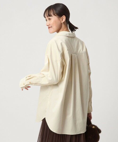 green label relaxing / グリーンレーベル リラクシング シャツ・ブラウス | コーデュロイ ダブルポケット シャツ | 詳細2