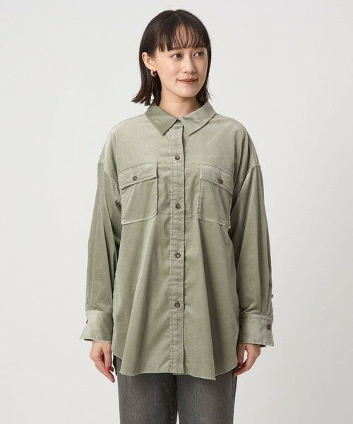 green label relaxing / グリーンレーベル リラクシング シャツ・ブラウス | コーデュロイ ダブルポケット シャツ | 詳細16