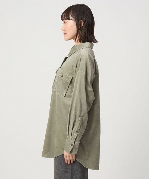 green label relaxing / グリーンレーベル リラクシング シャツ・ブラウス | コーデュロイ ダブルポケット シャツ | 詳細17