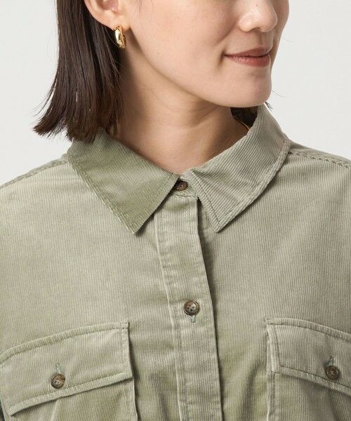 green label relaxing / グリーンレーベル リラクシング シャツ・ブラウス | コーデュロイ ダブルポケット シャツ | 詳細19