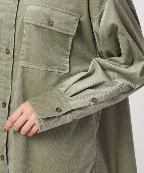 green label relaxing / グリーンレーベル リラクシング シャツ・ブラウス | コーデュロイ ダブルポケット シャツ | 詳細20