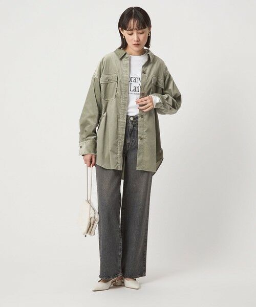 green label relaxing / グリーンレーベル リラクシング シャツ・ブラウス | コーデュロイ ダブルポケット シャツ | 詳細14