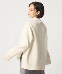 green label relaxing / グリーンレーベル リラクシング カットソー | ダンボール リブ タートル プルオーバー