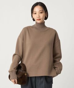 green label relaxing / グリーンレーベル リラクシング カットソー | ダンボール リブ タートル プルオーバー