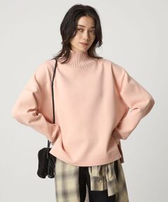 green label relaxing / グリーンレーベル リラクシング カットソー | ダンボール リブ タートル プルオーバー