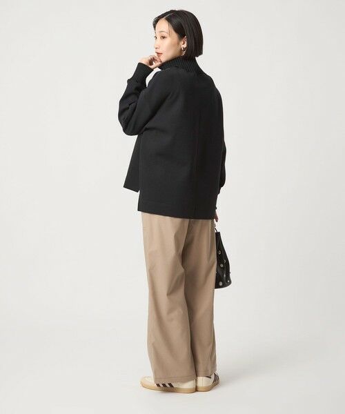 green label relaxing / グリーンレーベル リラクシング カットソー | ダンボール リブ タートル プルオーバー | 詳細3