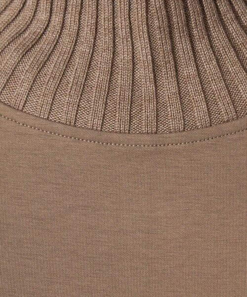 green label relaxing / グリーンレーベル リラクシング カットソー | ダンボール リブ タートル プルオーバー | 詳細18