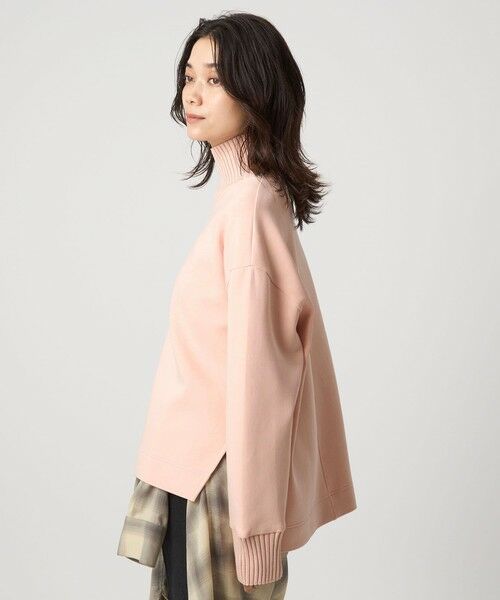 green label relaxing / グリーンレーベル リラクシング カットソー | ダンボール リブ タートル プルオーバー | 詳細19