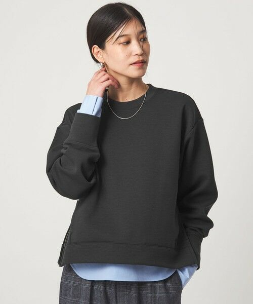 green label relaxing / グリーンレーベル リラクシング カットソー | 【WEB限定】＜at ease＞ダンボール スリット プルオーバー カットソー | 詳細6