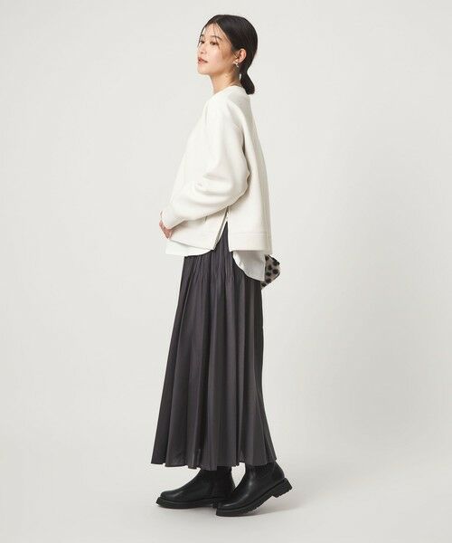 green label relaxing / グリーンレーベル リラクシング カットソー | 【WEB限定】＜at ease＞ダンボール スリット プルオーバー カットソー | 詳細14