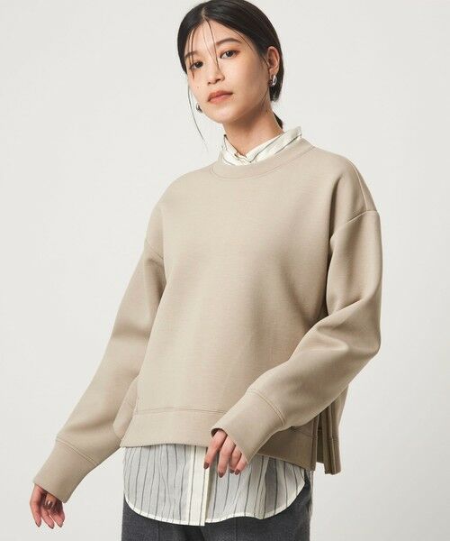 green label relaxing / グリーンレーベル リラクシング カットソー | 【WEB限定】＜at ease＞ダンボール スリット プルオーバー カットソー | 詳細24