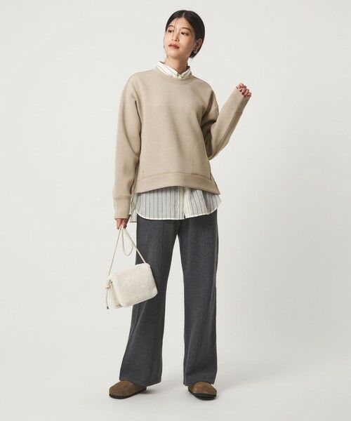 green label relaxing / グリーンレーベル リラクシング カットソー | 【WEB限定】＜at ease＞ダンボール スリット プルオーバー カットソー | 詳細25