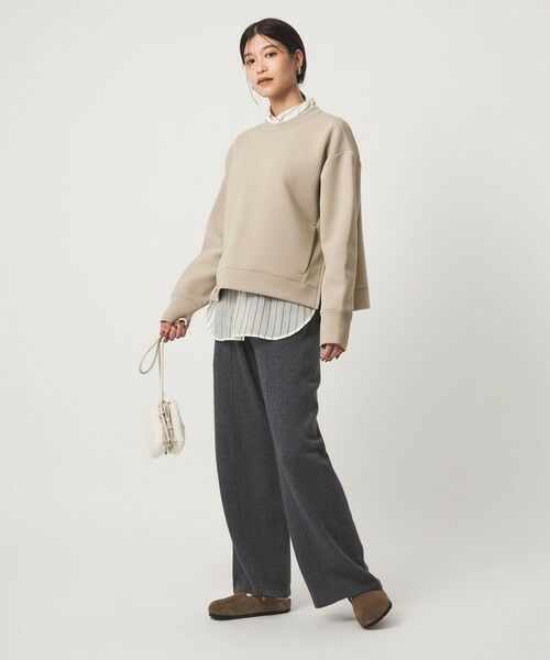 green label relaxing / グリーンレーベル リラクシング カットソー | 【WEB限定】＜at ease＞ダンボール スリット プルオーバー カットソー | 詳細26