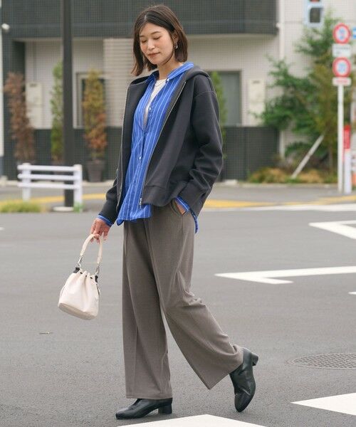 green label relaxing / グリーンレーベル リラクシング パーカー | 【WEB限定】＜at ease＞ダンボール ジップ フーディ— | 詳細6