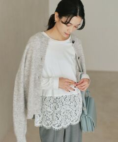 green label relaxing / グリーンレーベル リラクシング カットソー | スソ レース プルオーバー