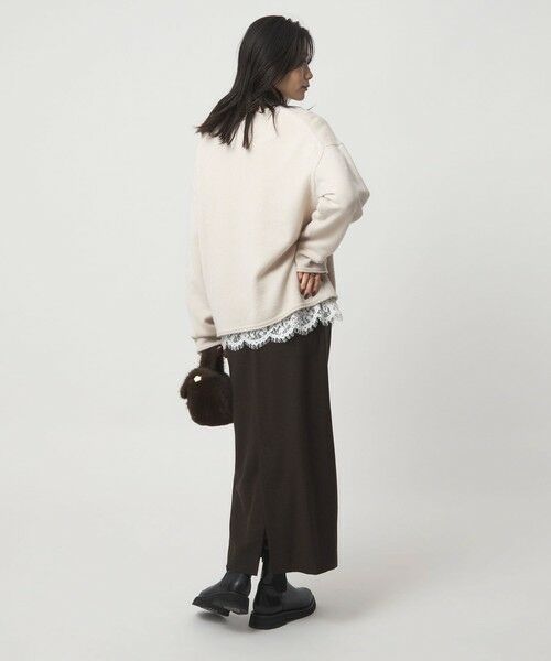 green label relaxing / グリーンレーベル リラクシング カットソー | スソ レース プルオーバー | 詳細10