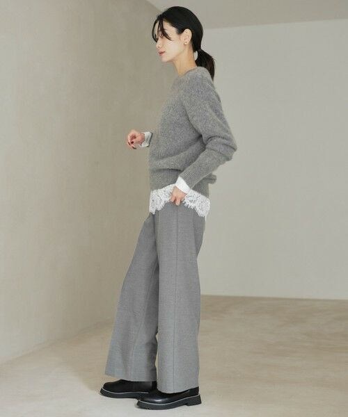 green label relaxing / グリーンレーベル リラクシング カットソー | スソ レース プルオーバー | 詳細4