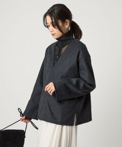 green label relaxing / グリーンレーベル リラクシング カットソー | シャギー Vネック プルオーバー