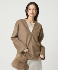 green label relaxing / グリーンレーベル リラクシング カットソー | シャギー Vネック プルオーバー