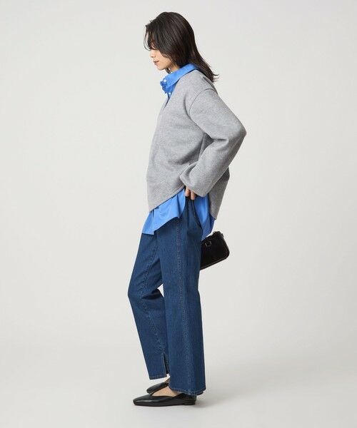 green label relaxing / グリーンレーベル リラクシング カットソー | シャギー Vネック プルオーバー | 詳細2