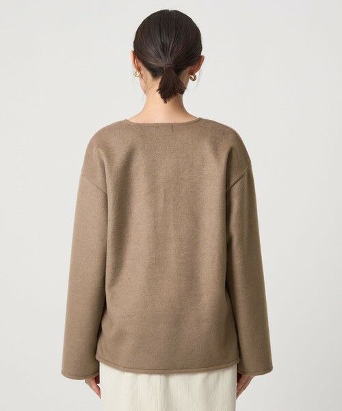 green label relaxing / グリーンレーベル リラクシング カットソー | シャギー Vネック プルオーバー | 詳細16