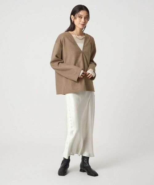 green label relaxing / グリーンレーベル リラクシング カットソー | シャギー Vネック プルオーバー | 詳細12