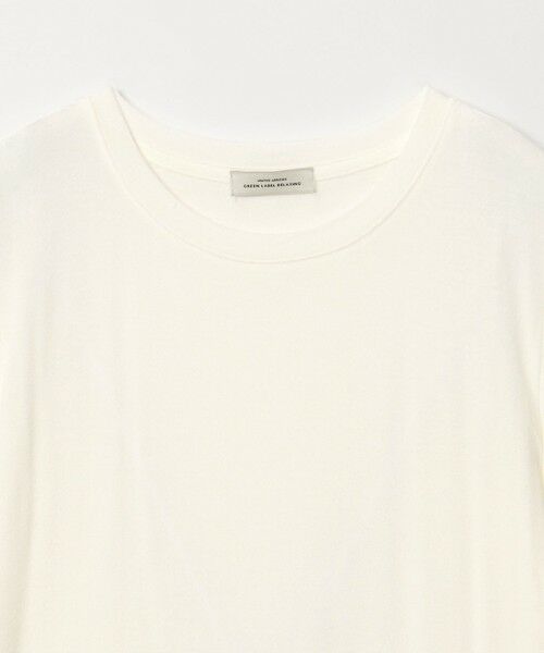 green label relaxing / グリーンレーベル リラクシング カットソー | ベアテン フェイクレイヤード クルーネック プルオーバー | 詳細6