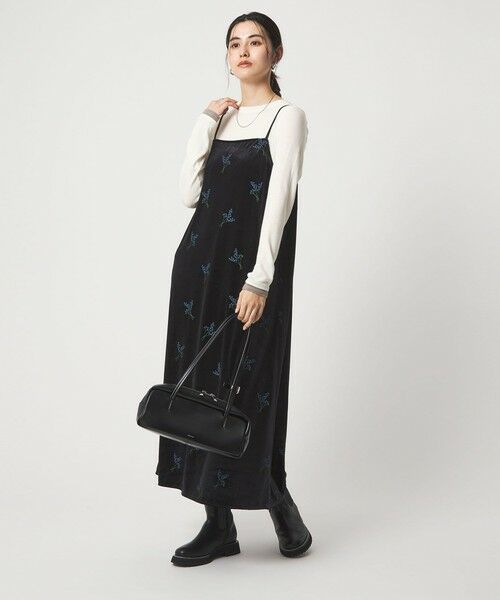 green label relaxing / グリーンレーベル リラクシング カットソー | ベアテン フェイクレイヤード クルーネック プルオーバー | 詳細3