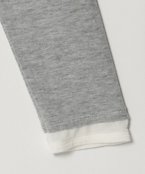 green label relaxing / グリーンレーベル リラクシング カットソー | ベアテン フェイクレイヤード クルーネック プルオーバー | 詳細21