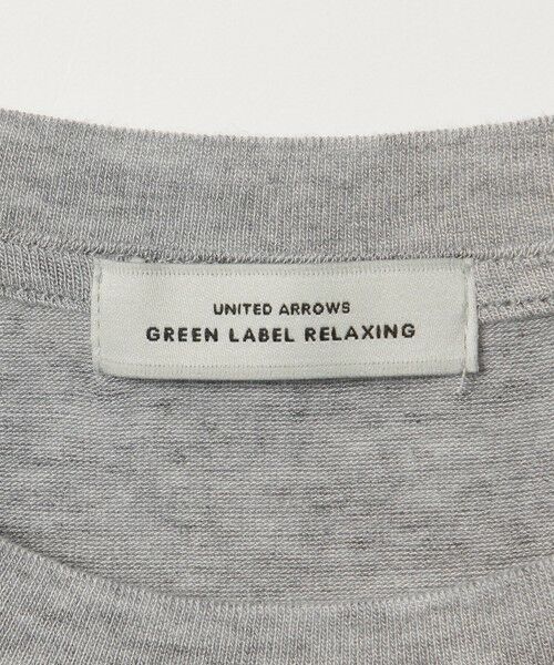 green label relaxing / グリーンレーベル リラクシング カットソー | ベアテン フェイクレイヤード クルーネック プルオーバー | 詳細19