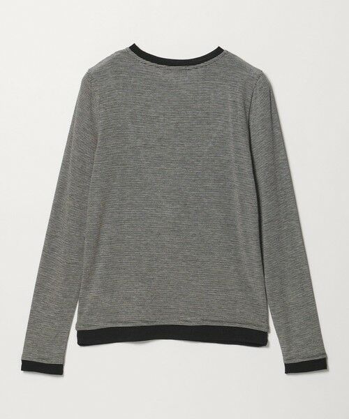 green label relaxing / グリーンレーベル リラクシング カットソー | ベアテン フェイクレイヤード クルーネック プルオーバー | 詳細28