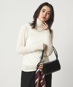 green label relaxing / グリーンレーベル リラクシング カットソー | ベアテン フェイクレイヤード タートルネック プルオーバー