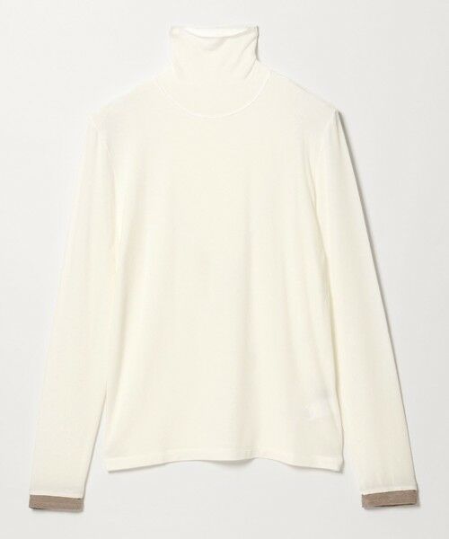 green label relaxing/グリーンレーベル リラクシング ベアテン フェイクレイヤード タートルネック プルオーバー OFF WHITE FREE green label relaxing/グリーンレーベル リラクシング ベアテン フェイクレイヤード タートルネック プルオーバー OFF WHITE FREE