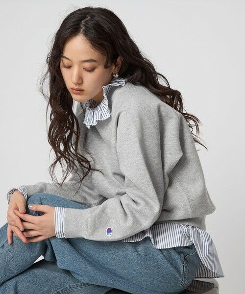 green label relaxing / グリーンレーベル リラクシング スウェット | 【別注】＜Champion＞CVC TF スウェット  プルオーバー | 詳細8