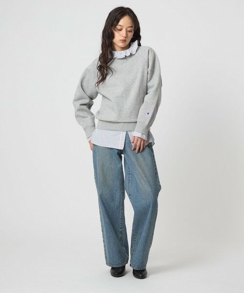 green label relaxing / グリーンレーベル リラクシング スウェット | 【別注】＜Champion＞CVC TF スウェット  プルオーバー | 詳細11