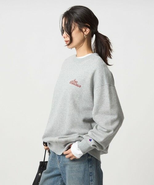 green label relaxing / グリーンレーベル リラクシング スウェット | 【別注】＜Champion＞オーバーサイズ スウェット | 詳細1