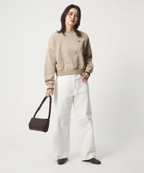 green label relaxing / グリーンレーベル リラクシング スウェット | ＜FRED PERRY＞クルーネック ショート スウェット プルオーバー | 詳細16