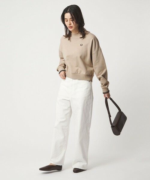 green label relaxing / グリーンレーベル リラクシング スウェット | ＜FRED PERRY＞クルーネック ショート スウェット プルオーバー | 詳細17
