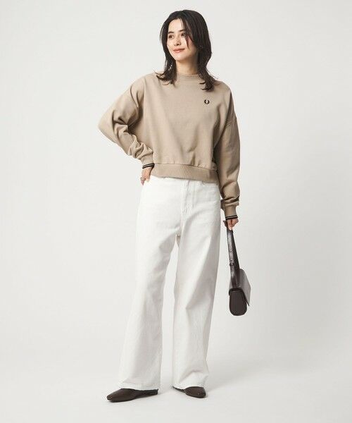 green label relaxing / グリーンレーベル リラクシング スウェット | ＜FRED PERRY＞クルーネック ショート スウェット プルオーバー | 詳細18