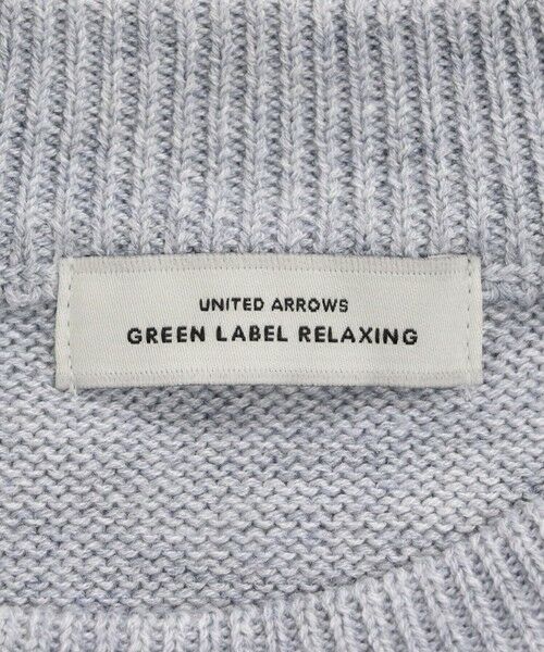green label relaxing / グリーンレーベル リラクシング ニット・セーター | ロゴ ニット プルオーバー ウォッシャブル | 詳細11