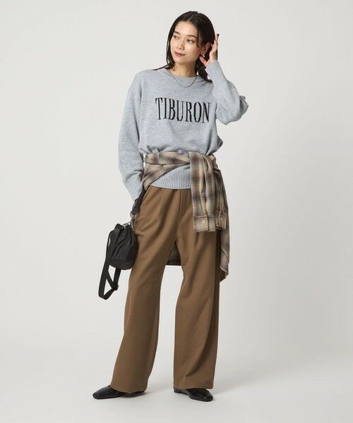 green label relaxing / グリーンレーベル リラクシング ニット・セーター | ロゴ ニット プルオーバー ウォッシャブル | 詳細2