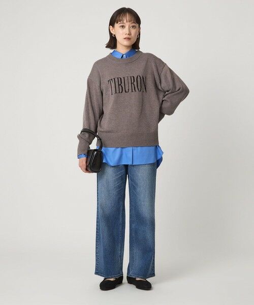 green label relaxing / グリーンレーベル リラクシング ニット・セーター | ロゴ ニット プルオーバー ウォッシャブル | 詳細14