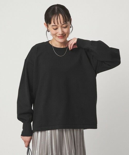 green label relaxing / グリーンレーベル リラクシング ニット・セーター | バックフォルム ニット プルオーバー マシンウォッシャブル | 詳細1