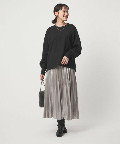 green label relaxing / グリーンレーベル リラクシング ニット・セーター | バックフォルム ニット プルオーバー マシンウォッシャブル | 詳細2