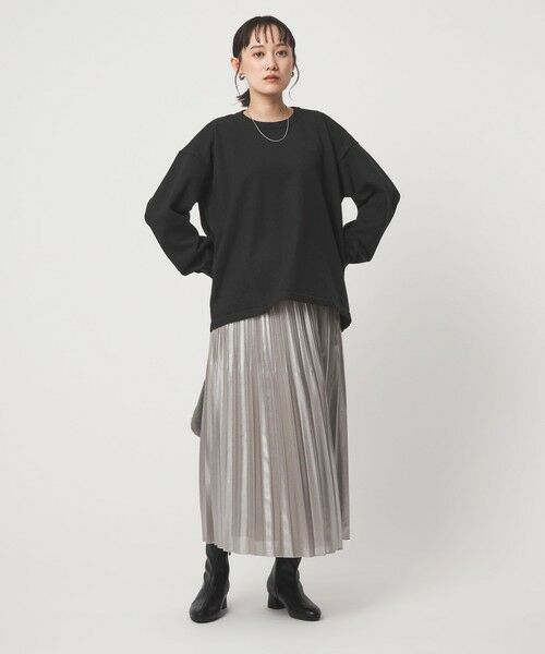 green label relaxing / グリーンレーベル リラクシング ニット・セーター | バックフォルム ニット プルオーバー マシンウォッシャブル | 詳細3