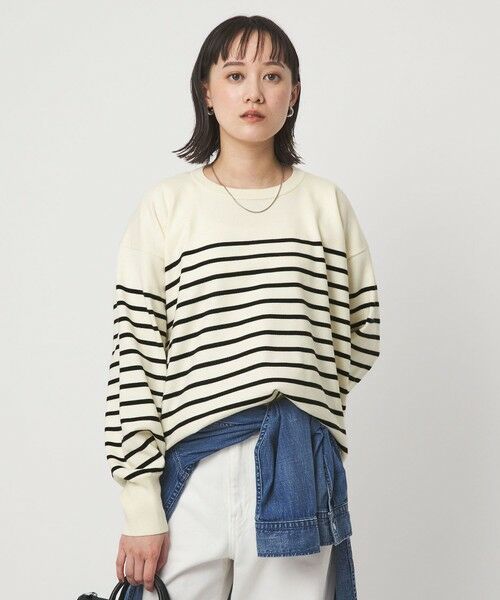 green label relaxing / グリーンレーベル リラクシング ニット・セーター | バックフォルム ニット プルオーバー マシンウォッシャブル | 詳細20